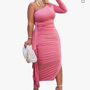 One Shoulder Bodycon Dress